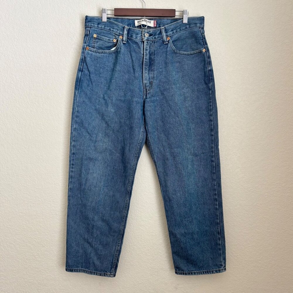 Levi’s 550 Relaxed Fit Men’s Jeans 36x30 Medium Wash Classic Denim